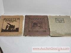 1917-1921, 1924-1926 1933 La Crosse High School Booster Year Books. PLUS 1928 and 1933 Central High School Booster Year Books. XCS