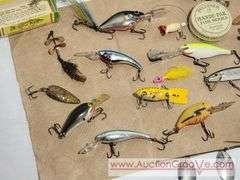Fishing Lures. Plus 4 empty Rapala boxes. XCS