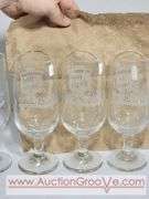 TWENTY Oktoberfest Drinking Glasses. From 1989- 2012. Plus Milwaukee brewing half gallon growler. XCS