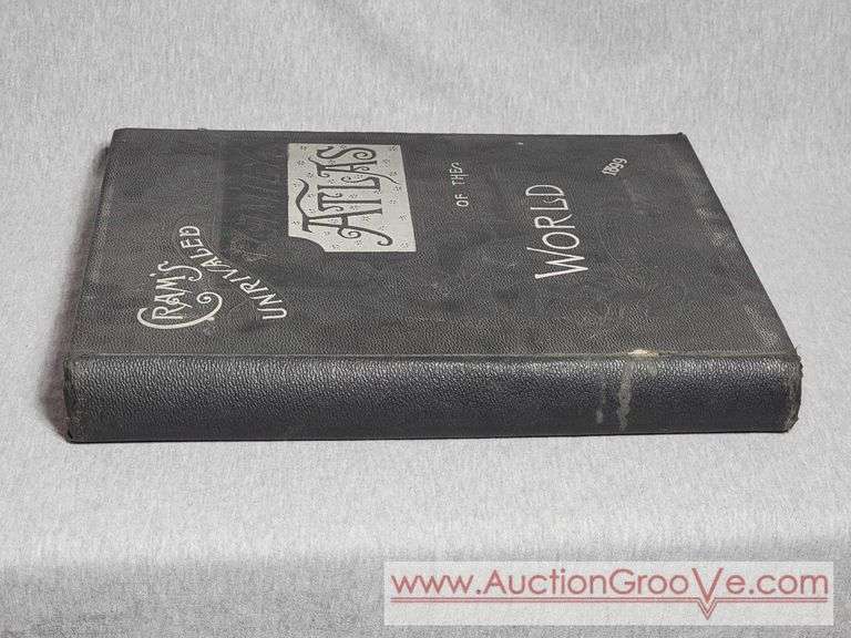 1899 Cram's Unrivaled Atlas of the World. A3