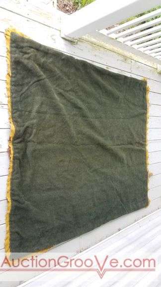 Antique horse sleigh lap blanket made from horse hide and wool. Manufactured by Mason City Furriers Kobe and Tanning Co. Lap blanket 66x55. Keep warm on the sleigh or use as home decor. Has a few "bal