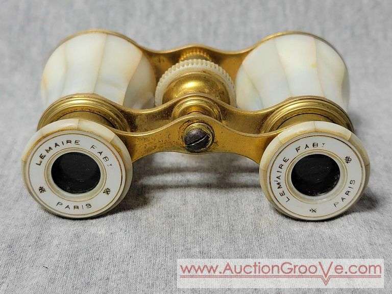 Lemaire Fabi Paris Mother of Pearl Opera Glasses. Has case but they are a too big for it so it does not close. A1