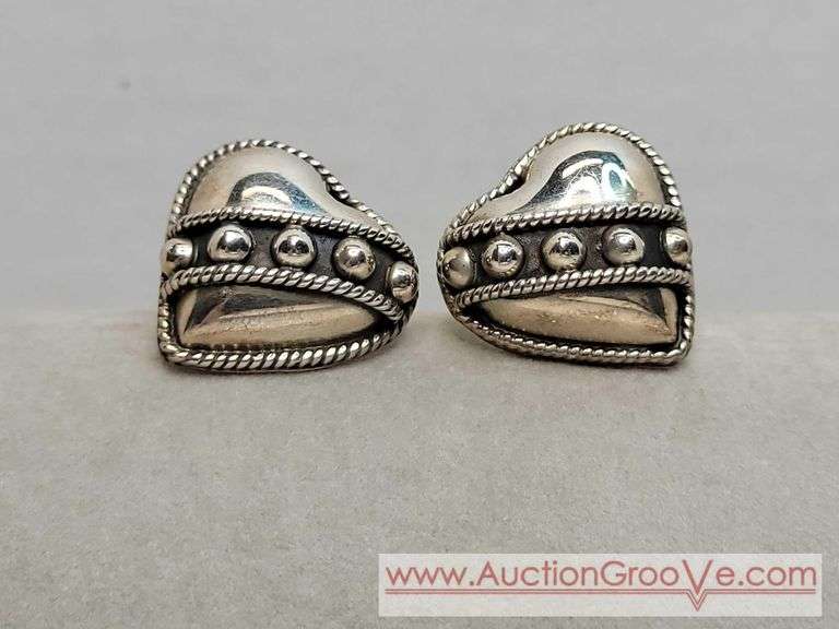 Sterling Silver Earrings. TO-88 Mexico. A3