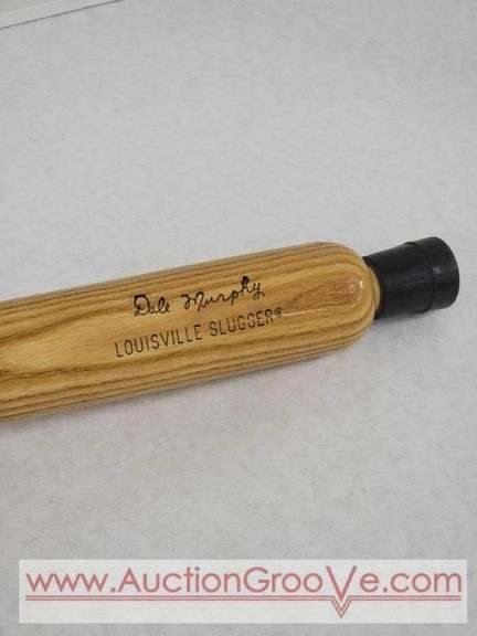 ORIGINAL Cane and Un-Able Louisville Slugger Dale Murphy Baseball Bat Walking Cane. 35". A2