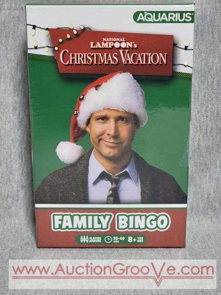 National Lampoons Christmas Vacation FAMILY BINGO. unopened. B3