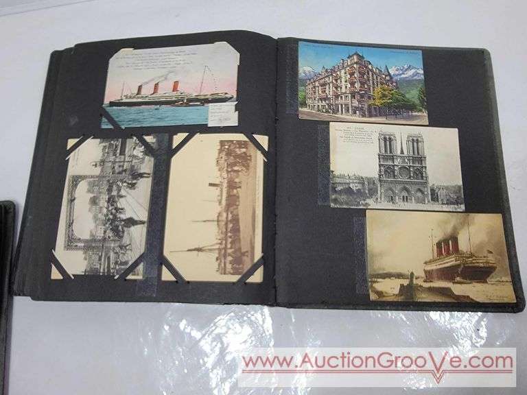 Postcards Collected by Ernest Chitel in 1929 while he and his wife were on a 3 month Tour of Europe. Only a fraction of the pages were photographed so there is much more to this collection. He was Ext