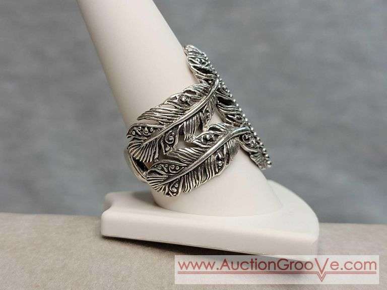 SARDA Sterling Silver Ring Size 11. 12.8g. JB
