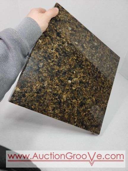 Solid Granite Lazy Susan. 12 x 12 x 1 3/4