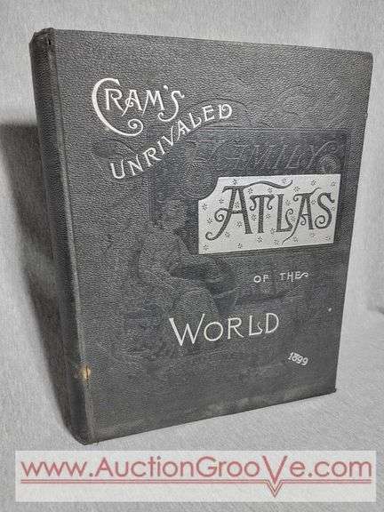 1899 Cram's Unrivaled Atlas of the World. A3