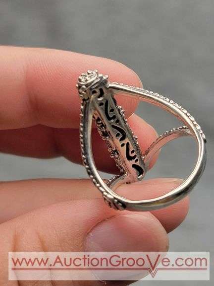 SARDA Sterling Silver Ring. Size 9. 7g. JB