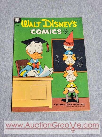 1953 Walt Disney's Comics and Stories volume 13 No. 6. Golden Age Comics. A1