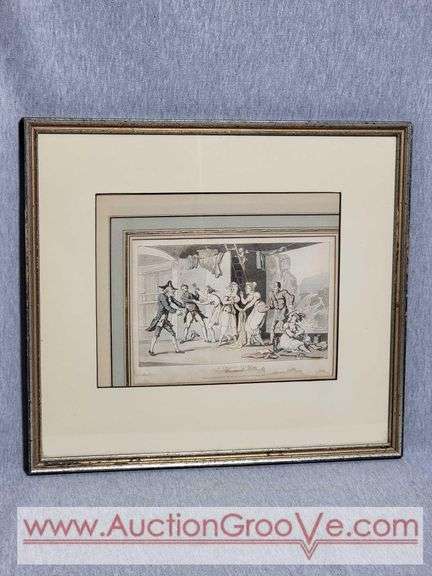 A Tragic Story at Avignon. 14 x 13. B2