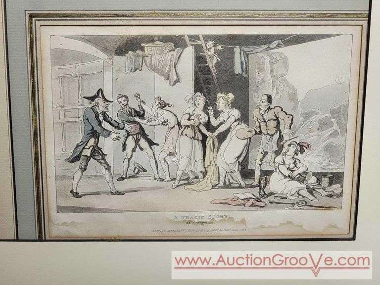 A Tragic Story at Avignon. 14 x 13. B2