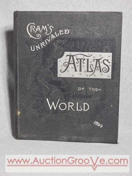 1899 Cram's Unrivaled Atlas of the World. A3