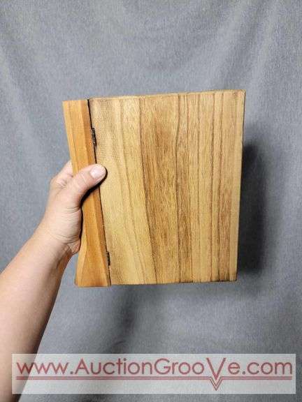 Wooden Book Box. 8 x 8 x 2. A1