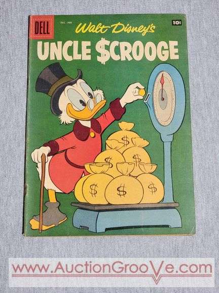 1957 Walt Disney's Uncle Scrooge #20. Dell Publishing Co. Comic Book. CB