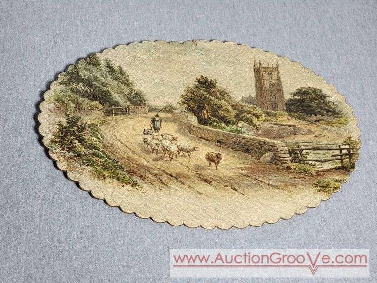 Raphael Tucks & Sons. Artistic Series. A wild Parsons. Publow Church. 13.5 x 10. A3