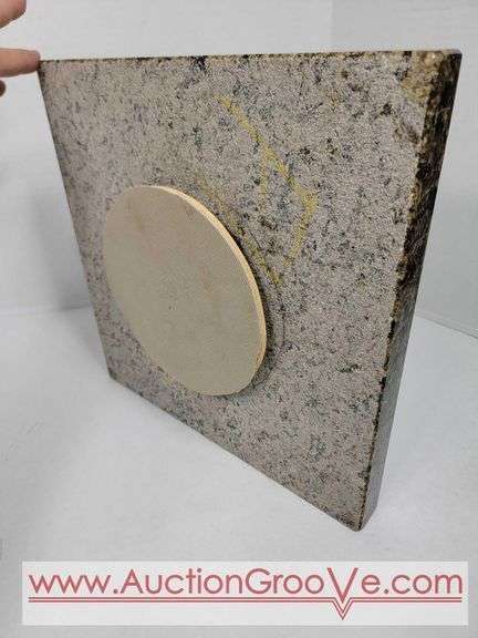 Solid Granite Lazy Susan. 12 x 12 x 1 3/4