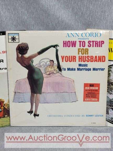 Three Records. Ann Cordio presents how to strip for your husband, Ludwig Van Beethoven, Dvorak Symphony no 9. B2