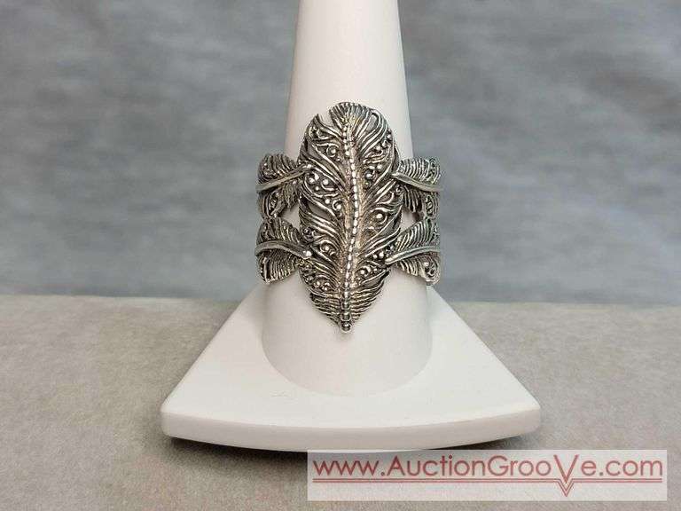 SARDA Sterling Silver Ring Size 11. 12.8g. JB