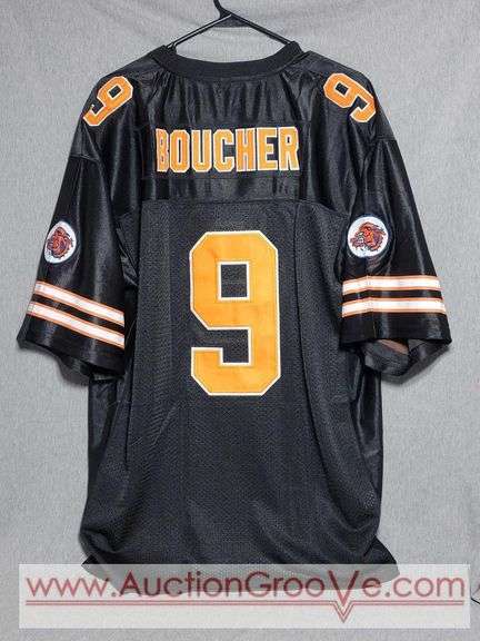 The Waterboy 5th Anniversary Bourbon Bowl Jersey. Boucher #9. Size XL. T4