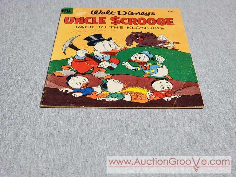 This is Uncle Scrooge #2 in the original Walt Disney Dell Comics series. 1953 Walt Disney's Uncle Scrooge Back to the Klondike #456. Golden Age Comic Book. CB