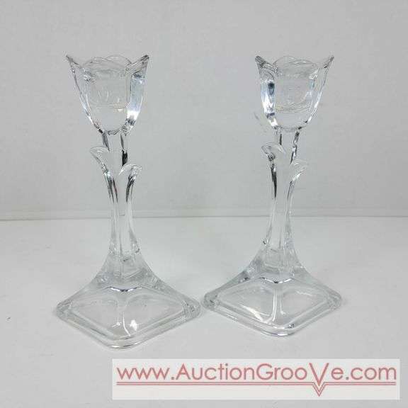 Tulip Candle Holders. 4 x 8. T2