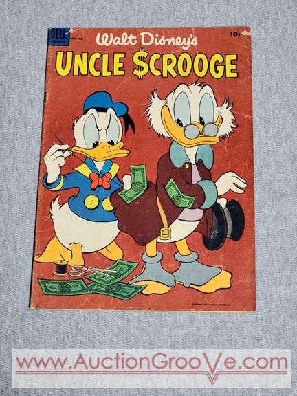 1954 Walt Disney's Uncle Scrooge # 4. Golden Age Comic Book. CB