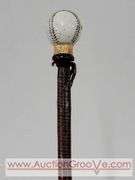 Vintage baseball carnival cane. 34". A2