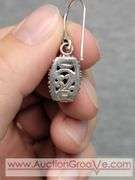 SARDA Sterling Silver Earrings. 6.5g. JB