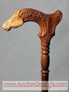 37" Horse Head Walking Cane. A2