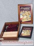 Scrabble. Wooden Box Vintage Game Collection. Parker Brothers. A1