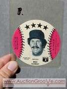 1981 Circle Baseball Cards. Rod Carew, Mike Schmidt, Reggie Jackson, Steve Garvey, Johnny Bench. MLB. MSA. A1