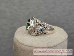 Mystic Topaz Ring Size 9.5. 12.4g. JB