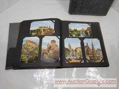Postcards Collected by Ernest Chitel in 1929 while he and his wife were on a 3 month Tour of Europe. Only a fraction of the pages were photographed so there is much more to this collection. He was Ext
