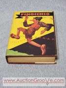 1924 Pinocchio By C. Collodi. Illustrations by Frances Brundage. The Saalfield Publishing Company. A1