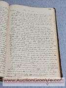 Antique 1858-1920 Justices' Dockets for the Township of La Crescent Minnesota. B2