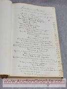 Antique 1858-1920 Justices' Dockets for the Township of La Crescent Minnesota. B2
