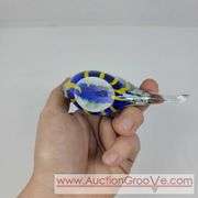 Hand-blown Glass Fish. 5 X 5. A