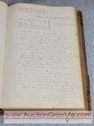 Antique 1858-1920 Justices' Dockets for the Township of La Crescent Minnesota. B2