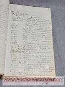 Antique 1858-1920 Justices' Dockets for the Township of La Crescent Minnesota. B2