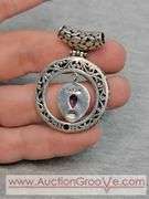 SARDA Sterling Silver Pendant. 13g. JB