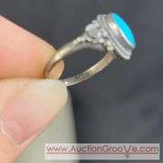 Sterling Silver and Turquoise Ring. Size 5. T5