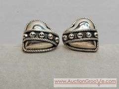 Sterling Silver Earrings. TO-88 Mexico. A3