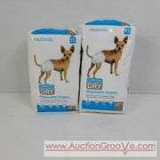 2 unopened packs. SoPhresh XS Doggy Diapers. 24 total. T2