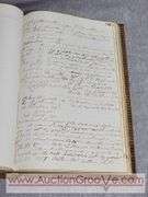 Antique 1858-1920 Justices' Dockets for the Township of La Crescent Minnesota. B2
