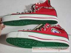 Converse Chuck Taylor All Star Christmas Jingle Bell Shoes. Size 9.5. T4