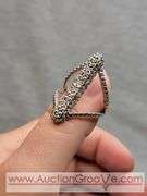 SARDA Sterling Silver Ring. Size 9. 7g. JB