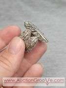 SARDA Sterling Silver Ring Size 11. 12.8g. JB