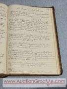 Antique 1858-1920 Justices' Dockets for the Township of La Crescent Minnesota. B2